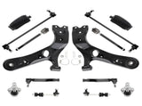 14 Pcs Front Outer Tie Rod End Link Control Arm fit for Toyota RAV4 2006 - 2014 2018 84248655
