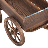Wooden flowerpot frame, cart planting pot. 98788798