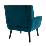 Modern Soft Velvet Material Ergonomics Accent Chair Living Room Chair Bedroom Chair Home Chair With W67634089