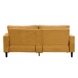 74" High Resilience three seater Sofa, Wooden Frame 3 Seat Sofa, Comfy , Modern Upholstered Sofa, W311P221215