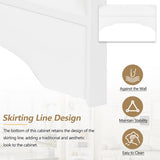 Minimalist Corner Hall Tree with Shoe Bench, Versatile Entryway Coat Rack with 4 Hooks, Corner 91318106