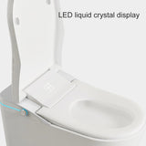 Smart Toilet with Built-in Heated Seat, Tankless Toilet with Autoing, Adjustable Seat Temp, W2894P199868