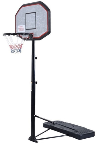 ZUN Basketball Hoop System Height Adjustable Basketball Stand for Teens Adults Indoor Outdoor w/Wheels, 72578821