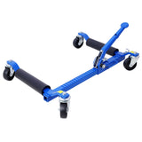 Set of Wheel Dolly Car Skates Vehicle Positioning Tire Jack Ratcheting Foot Pedal Lift W46560256