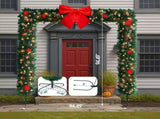 Christmas Artificial Tree Archway Decoration, Realistic PVC Holiday Tree Arch Frame for Outdoor 04466384