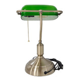Vintage Bankers Desk Lamp, Traditional Student Antique Piano Table Light 03016291