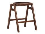 Malvern Mid-Century Modern Wood Stackable Barstools, Set of 2 T2574P164823