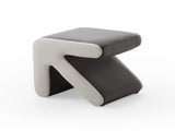 Modern Creative Upholstered Velvet Sofa Kids Shoe Bench Footrest Footstool Multifaceted 04774682
