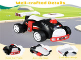 Kids Ride-On Sliding Car with Music Function, 3 Themes Sit-and-Scoot Toy for 19-36 Months 50652787