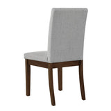 ZUN Upholstered Channel-back Dining Chair Set of 2 B035P262673