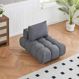 30 inches long, Teddy Sofa Fabric, with spacious and comfortable seat, for Apartment Office Living W1658P206876