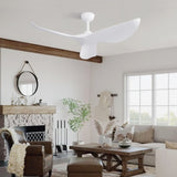 38 Inch Ceiling Fan Without Light, Modern Indoor Outdoor Ceiling Fans with DC Motor Remote Control W882P164174