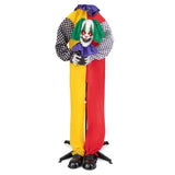 4.5FT Halloween clown decoration with LED eyes and phrase recording 44208862