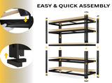 72"H Garage Shelving Unit Heavy Duty 1500LBS 5 Tier Storage Shelves Adjustable Shelf Rack for Garage 81311218
