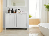 Tilted Laundry Hamper with Removable Basket, Hidden Laundry Hamper, Bathroom Laundry Hamper Storage W1706P574110