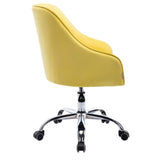 ZUN Swivel Shell Chair for Living Room/ Modern Leisure office Chair 27070640