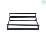 Handcrafted Glass With Metal Frame Serving Tray - 20x20x3 Inches Rustic & Elegant Design for B346P327272