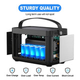 Portable Station P86,88.8Wh 3.7 V LiFePo4 Battery,with 120W AC Outputs, Solar 49844724