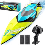 4DRC S2 4DRC Fast Boat For Pools And Lakes,Remote Control Boat With LED Lights,2.4GHz High Speed 55684054