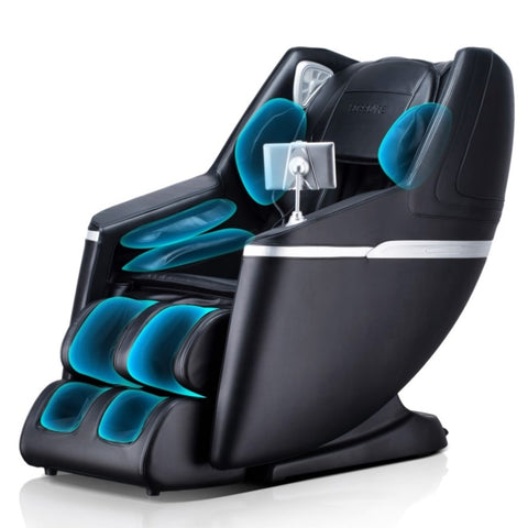 ZUN BOSSCARE 3D SL Zero Gravity Massage Full Body Chair with APP Control Shiatsu Recline Black W730P162483