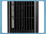 US Standard RTW-CR Tower Fan, 110V, 25W, 16 Inch Mini Column Tower Fan, Touch Control with Remote, 86293829