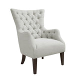 Hannah Button Tufted Wing Chair B03548233
