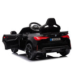 ZUN BMW M4 12v Kids ride on toy car 2.4G W/Parents Remote Control,Three speed adjustable,Power display, W1396128709