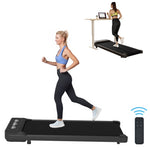 ZUN Walking Pad 300 lb Capacity, Desk Treadmill for Home Office, Protable Treadmill Under Desk, Walking N755P171638B