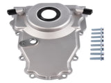 Timing Chain Cover w/ Dual-10AN Turbo Oil Drain Bungs Fits for Gen IV GM LS Series Engines 6.0L 5.3L 19482588