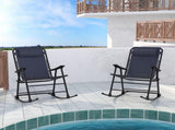 Gravity Chair with Headrest Pillow Folding Recliner Foldable Lounge Chair for Poolside, 40662798
