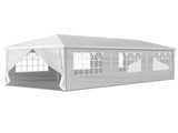 10x30ft Outdoor Pop Up Canopy, Portable Instant Canopy Tent with 8 Sidewalls for Outdoor Events 47765489