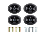 4 Pack AM125172 Mower Deck Gauge Wheel Kit Fit For 200 Series 240 245 260 265 285 02710470
