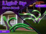 2 Pack Halloween Inflatable Octopus Tentacles Outdoor Decorations, Blow Up Hanging Decoration with 48247930