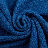 Modern Floor Sofa with 2 Pillows,Convertible Teddy Fabric Foam-Filled Sleeper Sofa Bed,15" Full Size 10423071