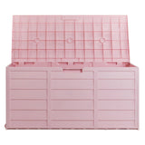 75gal 280L Outdoor Garden Plastic Storage Deck Box Chest Tools Cushions Toys Lockable Seat 97618569