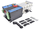 Industrial Automatic Transfer Switch 4P 100A 110V or 220V Plastic Copper Steel White and Black 51470068