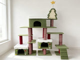 Wide Christmas Cat Tree Tower for Indoor Cats W243P382868
