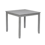 ZUN Wooden Dining Square Table, Kitchen Table for Small Space, 4 Person Dining Table, Gray
ONLY THE W1998126373