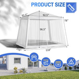 8X8FT Mesh Party Tent 32388470