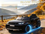 12V Kids Electric Car with Parent Remote Soft Start Suspension Black 05799194