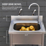 ZUN Stainless Steel Sink-AS （Prohibited by WalMart） 66970952