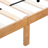 Queen Size Wood Platform Bed Frame,No Box Spring Needed,Strong Wood Slat Support, Easy Assembly W1917P169562