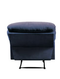 Blue Recliner with Pillow Top Arm B062P215433