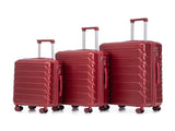 20"/24"/28" 3 pcs/set in ABS Spinner Wheel Luggage, Matching Color , With Combination Lock W2787P278783