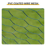 20 x 10 ft Large Metal Chicken Coop, Walk-in Poultry Cage Chicken Hen Run House with Waterproof 67665023