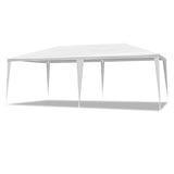 3*6m Non-Cloth PE Cloth Plastic Sprayed Iron Pipe Outdoor Party Tent White 15425105