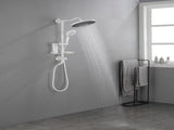 ShowerSpas Shower System, with 10" Rain Showerhead, 4-Function Hand Shower, Adjustable Slide Bar and W2287P182576