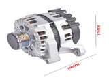 130A Alternator 13597226 Fits for Buick Encore 2013-2015 L4 1.4L 130A 11399N 6 Groove 25350243