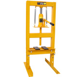 6 Ton Hydraulic Press, Benchtop Hydraulic Shop Press, H-Frame Garage Floor Press with Press Plates, W465P192092