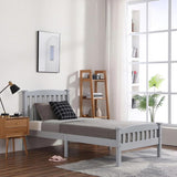 Vertical Bed Gray Twin 88145722